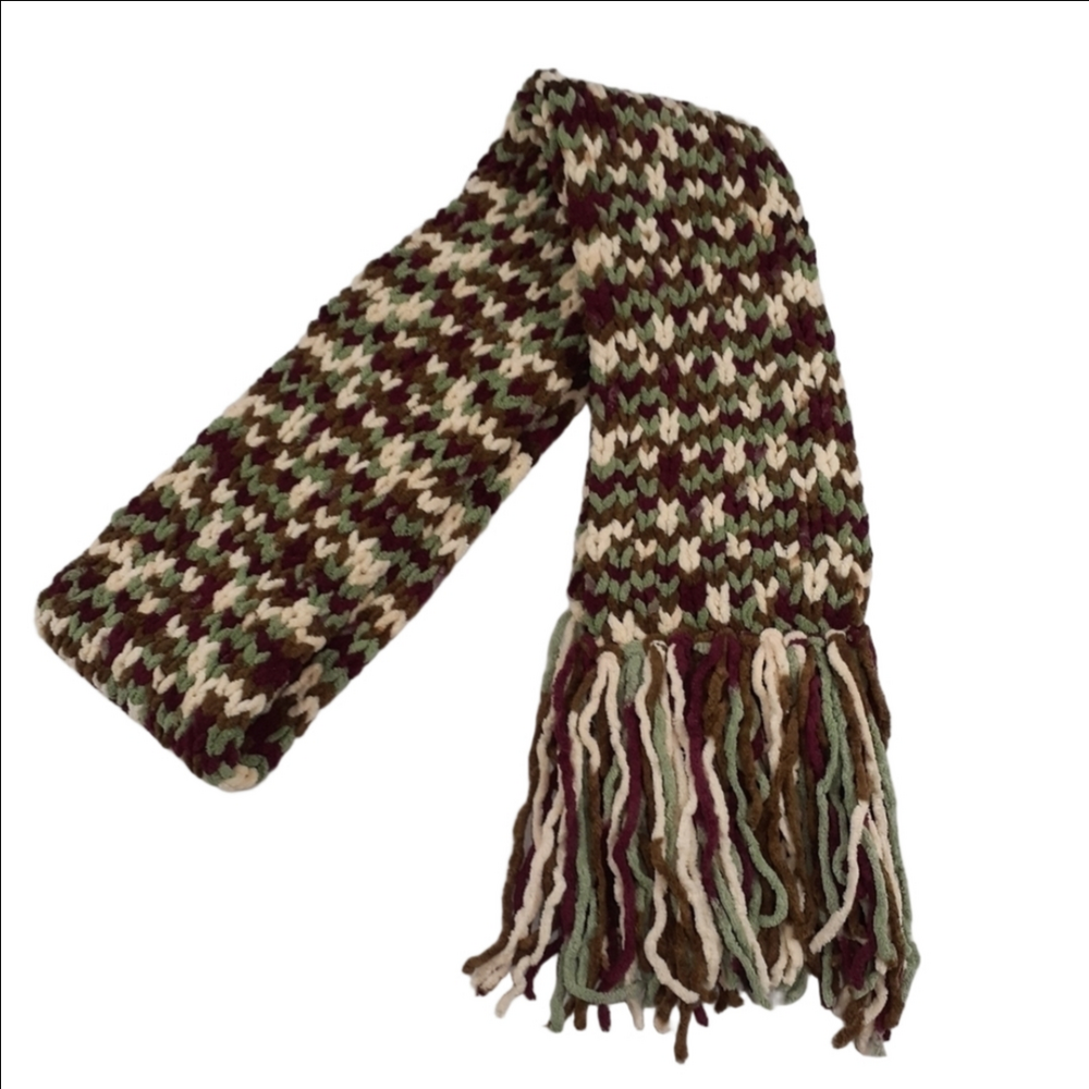 NEW Super Soft Multi Colored Stadium Scarf